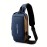 Fashion Multifunctional Chest Bag With Combination Lock, Casual Outdoor Sports Crossbody Bag, Perfect Adjustable Strap Sling Bag For Daily Use