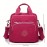 Small Solid Color Crossbody Bag, Casual Multi Pocket Handbag, Portable Mommy Bag For Travel, Going Out