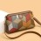 Argyle Pattern Crossbody Bag, Vintage Colorblock Shoulder Bag, Women's Every Day Purse With Zipper