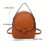 Mini Flap Backpack, Casual Convertible Crossbody Dome Bag, Faux Leather Top Handle Daypack (7.87*9.06*3.15) Inch