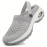 Women's Breathable Mesh Chunky Sandals,  Casual Slip On Air Cushion Shoes, Comfortable Walking Shoes