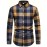 Plaid Pattern Men's Casual Retro Long Sleeve Button Up Shirt For Spring Fall Outdoor