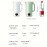 350ml Soybean Milk Maker: Portable, Fully Automatic, Touch Control, Safety Switch, Juicer & Blender!