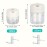 6pcs Ultrasonic Pest Repellent - Effective Indoor Pest Control For Home, Kitchen, Office, Hotel, Warehouse - Mosquito And Rat Repellent