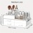 1pc Makeup Organizer With Drawers, Countertop Cosmetic Storage Box, Makeup Organizer Storage Box, Cute Bedroom Bathroom Organizer Drawers Countertop For Women And Girls