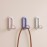 1pc Heavy Duty Adhesive Wall Hook for Bathroom Towels and Clothes - Solid Color, Strong Hold, Easy to Install , Bathroom Organizers & Storage