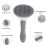 Effortlessly Remove Pet Hair With One-Click Slicker Brush - Perfect For Dogs And Cats