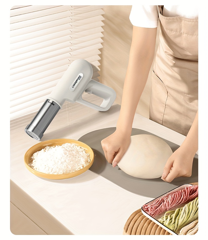 USB Charging Wireless Convenient Noodle Machine,Kitchen Tools,Convenient And Fast Small Portable Noodle Press,Equipped With Multiple Styles Of Kitchen Accessories,And A Variety Of Noodle Shapes To Choose From details 3
